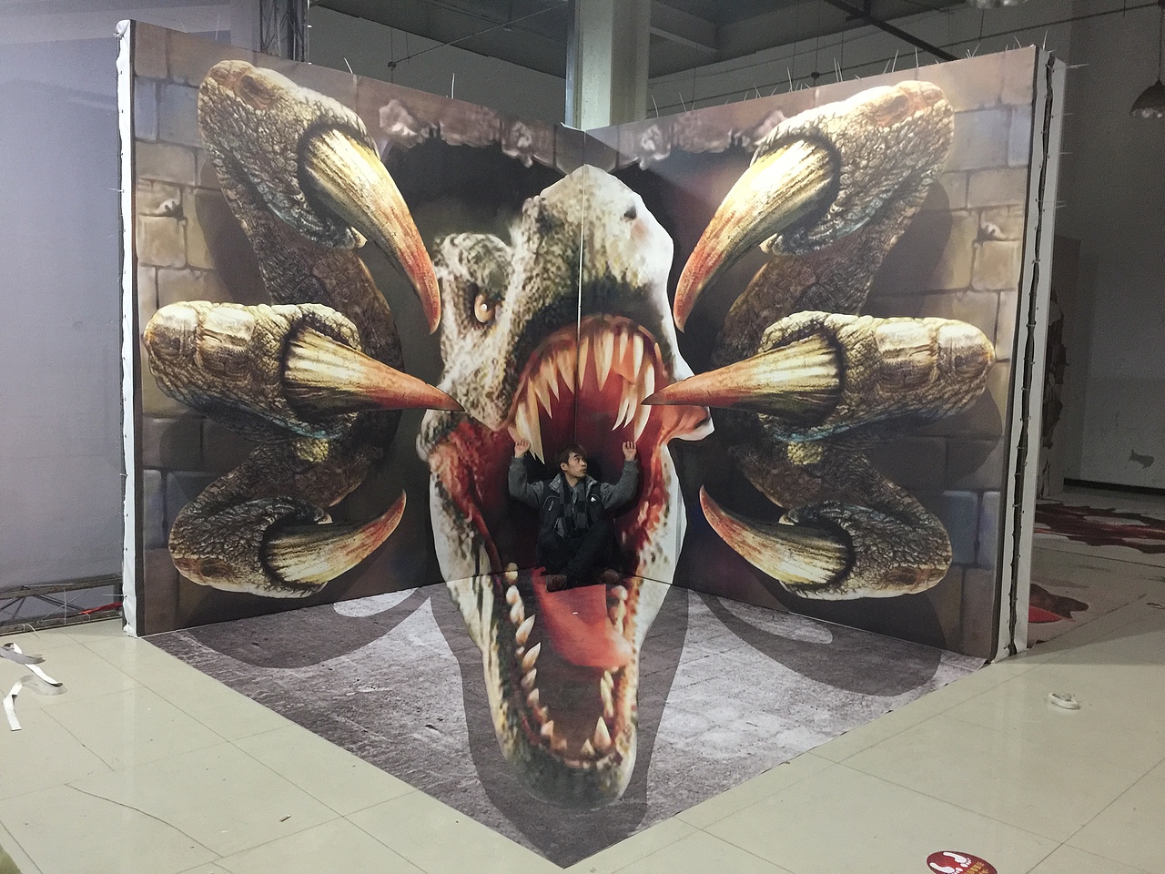 廊坊鼎盛王朝大型原创3D立体画魔幻艺术精品主题展