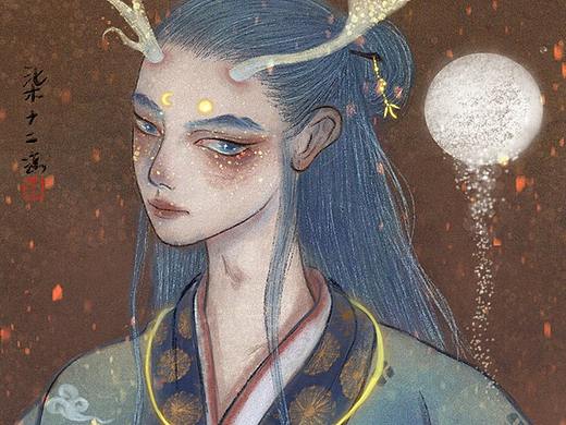 玉钗斜簪云鬟髻，裙上金缕凤