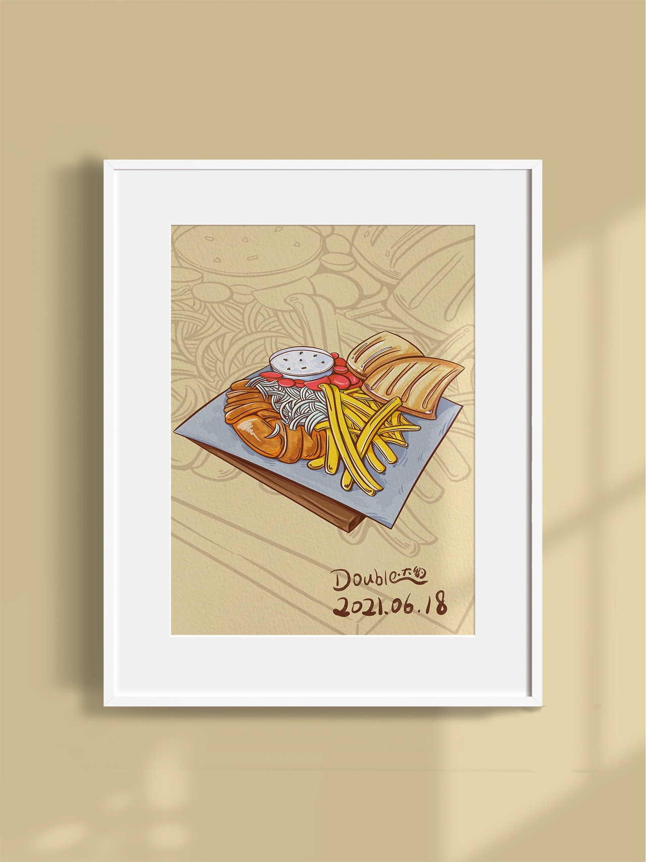 一份快餐（图ZMjYwMjM5MjY0） - 创作习作 - 站酷设计师欢迎光临豹快乐原创素材 - 站酷ZCOOL