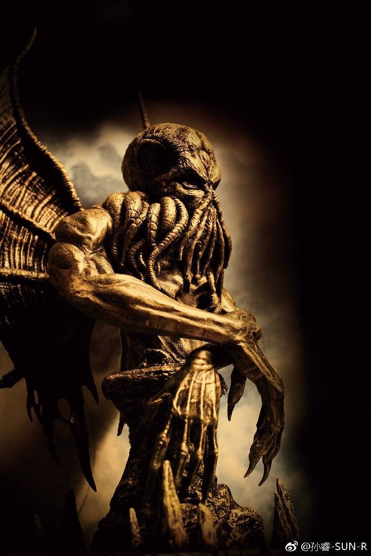 克苏鲁雕像完工