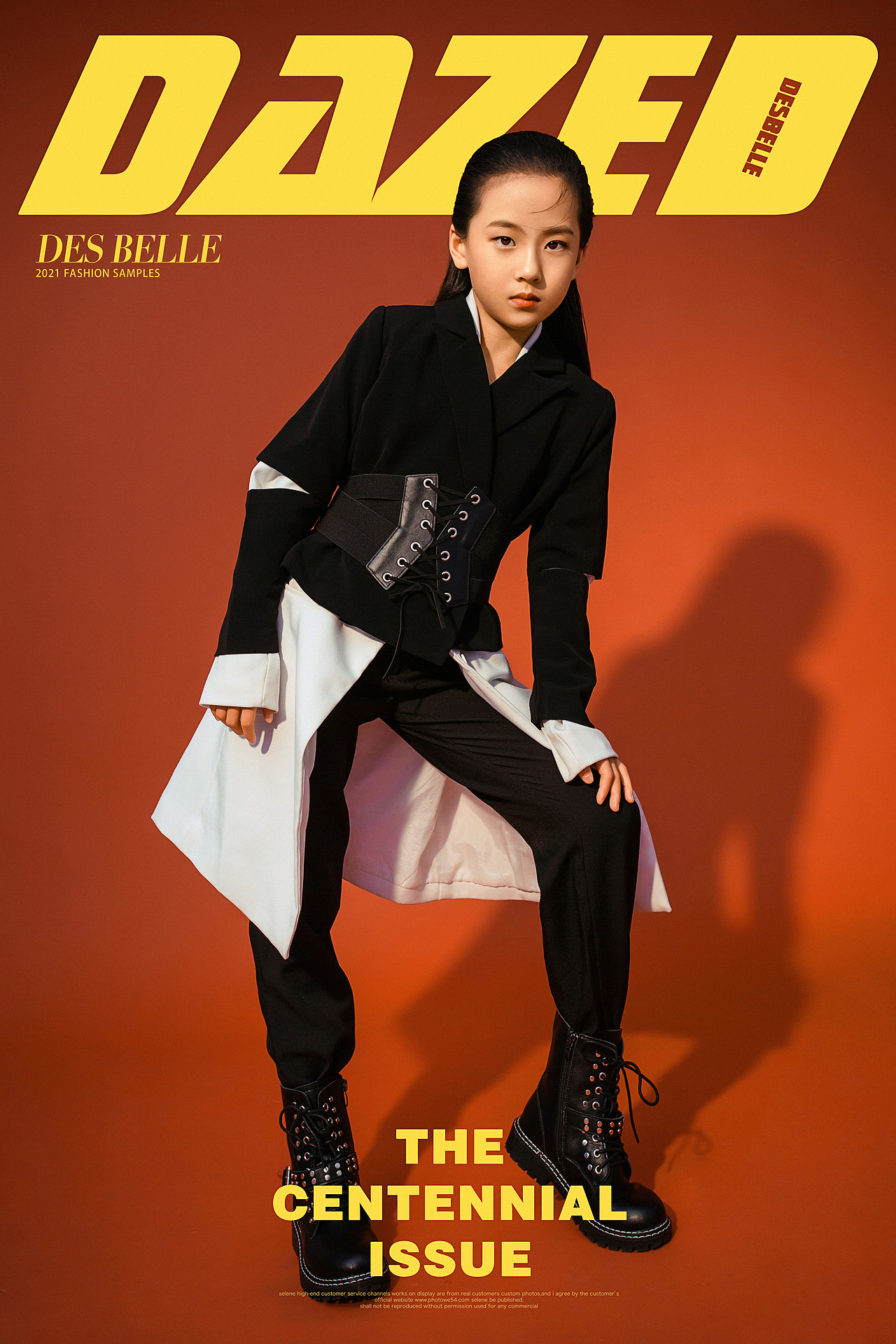 时尚写真大童女