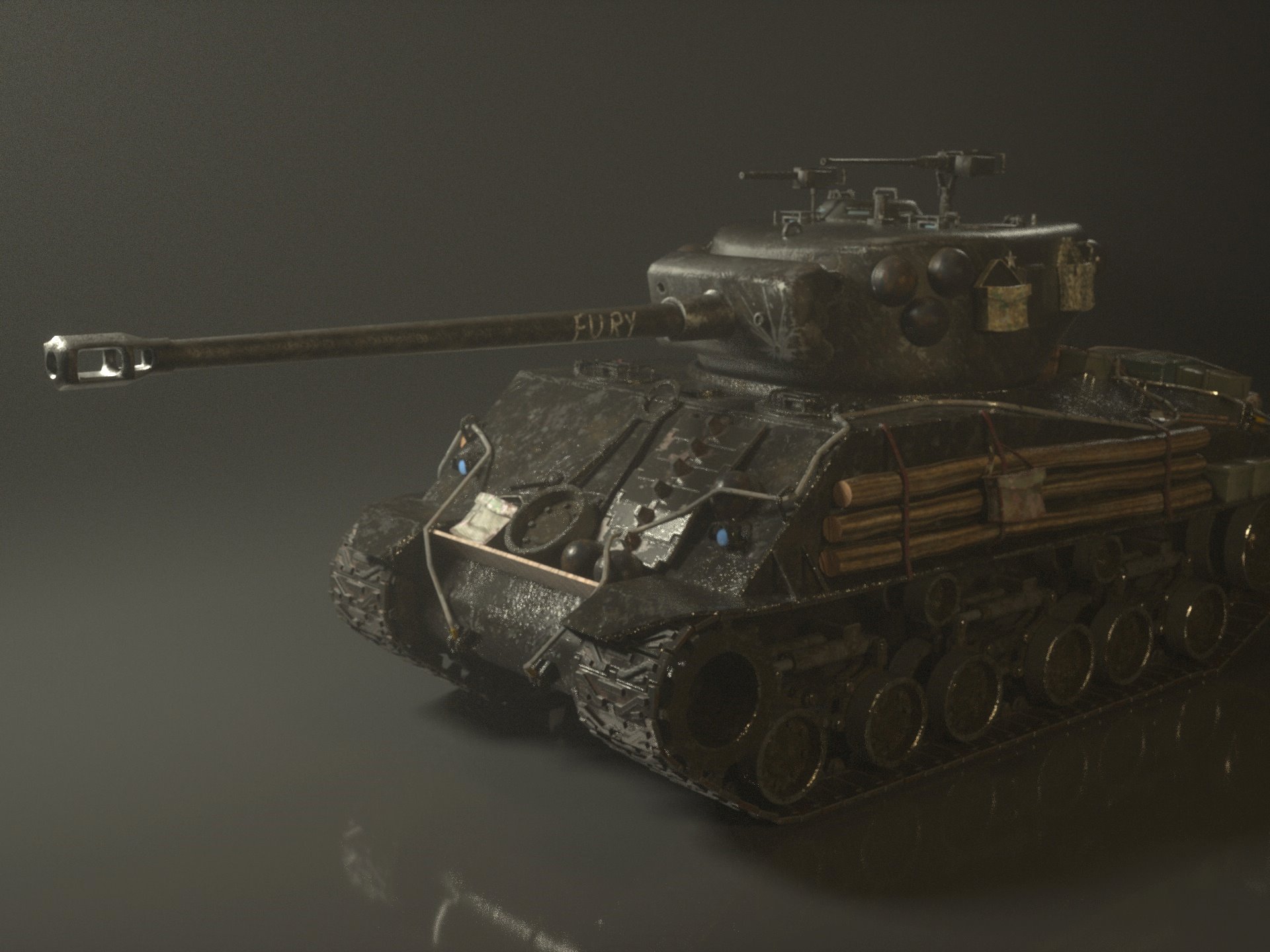 最强C4D坦克模拟器