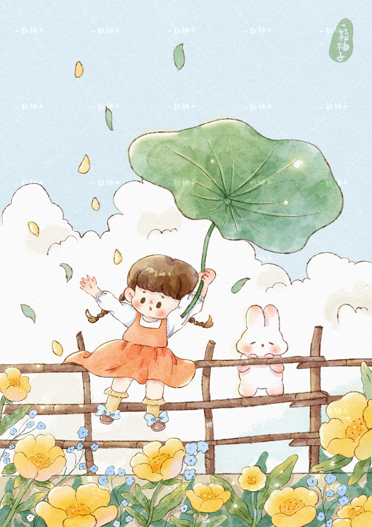 治愈系插画|菊次郎的夏天