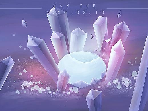 对蓝紫色系的迷恋