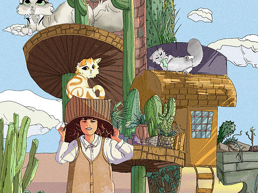 头脑中稀奇古怪的场景（个人主页-ZNjU3Njg3OTI=） - 儿童插画 - 站酷设计师戳戳烊烊的小梨涡原创素材 - 站酷ZCOOL