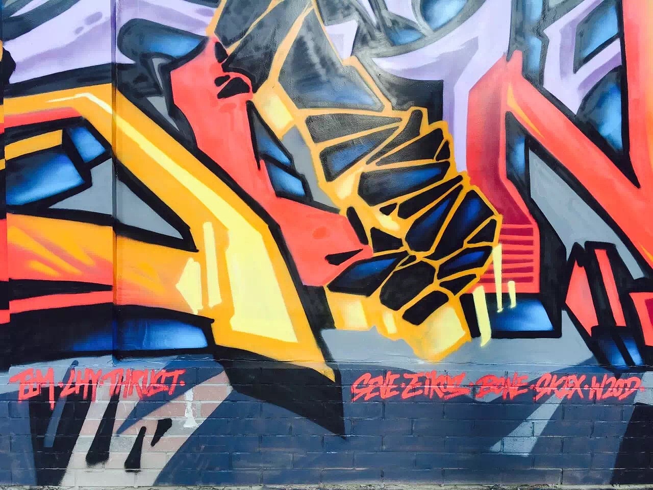 来自街头,街头涂鸦作品