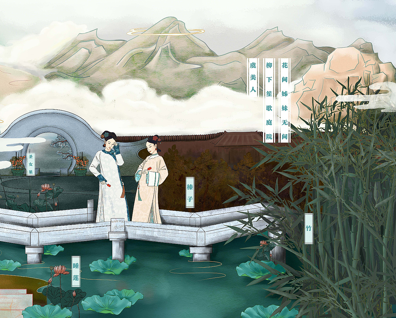 串格格小串糖葫芦 | 品牌视觉形象设计(图ZMjcxNTQwMTg4) - 商业插画 - 站酷设计师ZR子然设计原创素材 - 站酷ZCOOL