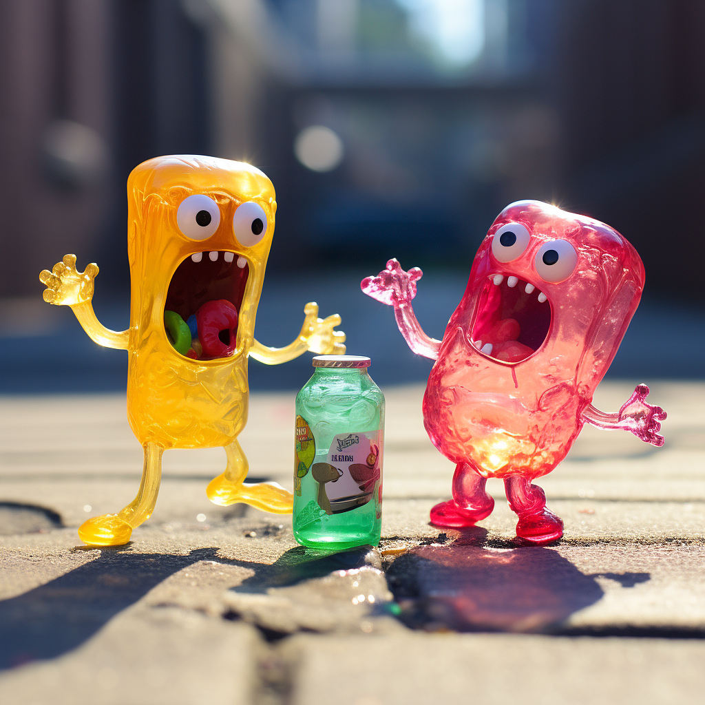 果酱和果冻怪人