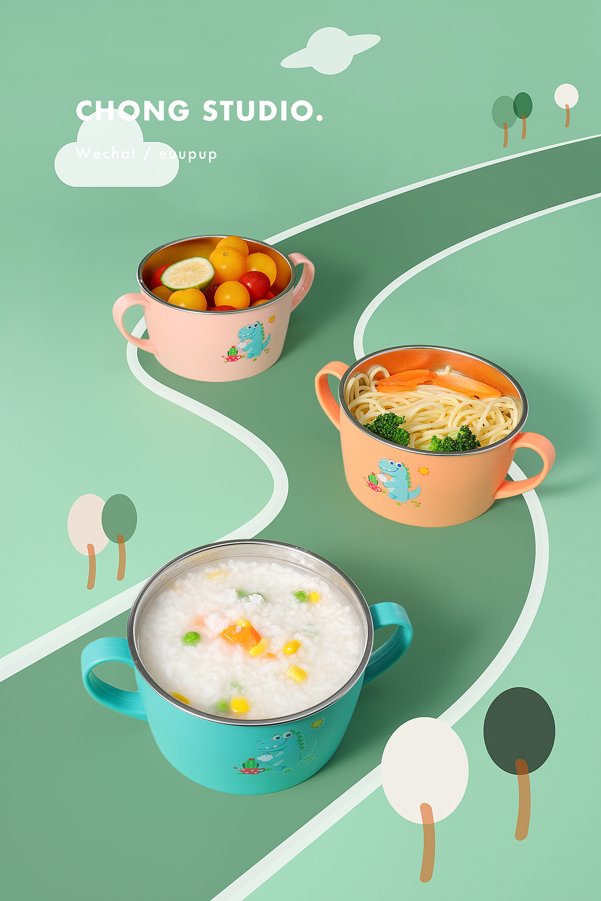 儿童餐具碗图片视频拍摄（图ZMzIxNzQ3NzAw） - 产品摄影 - 站酷设计师余充充原创素材 - 站酷ZCOOL