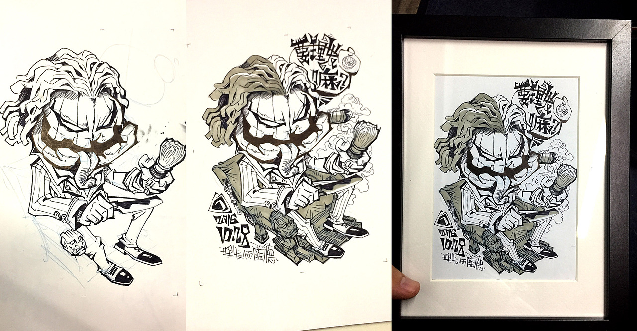 万圣节主题涂鸦（图ZNjIyMzkwMjA=） - 商业插画 - 站酷设计师胖子于斌原创素材 - 站酷ZCOOL