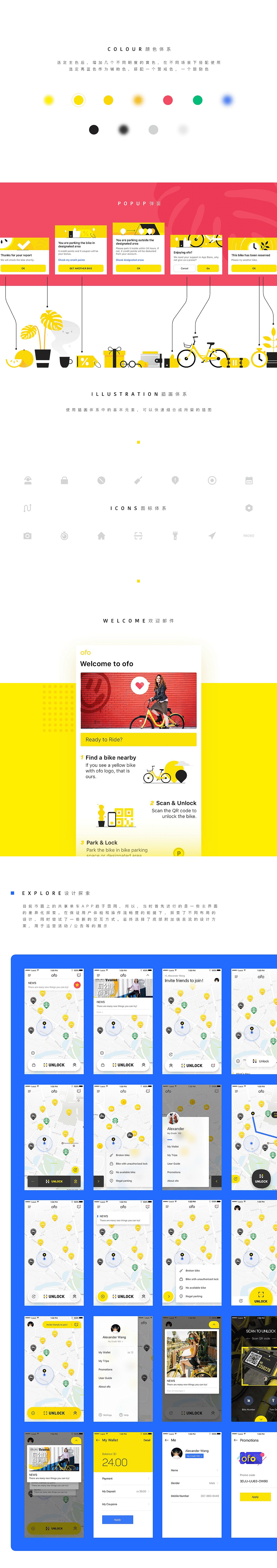 ofo小黄车 国际版 2.0 全新升级