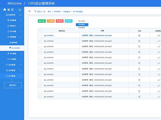 CMS建站系统