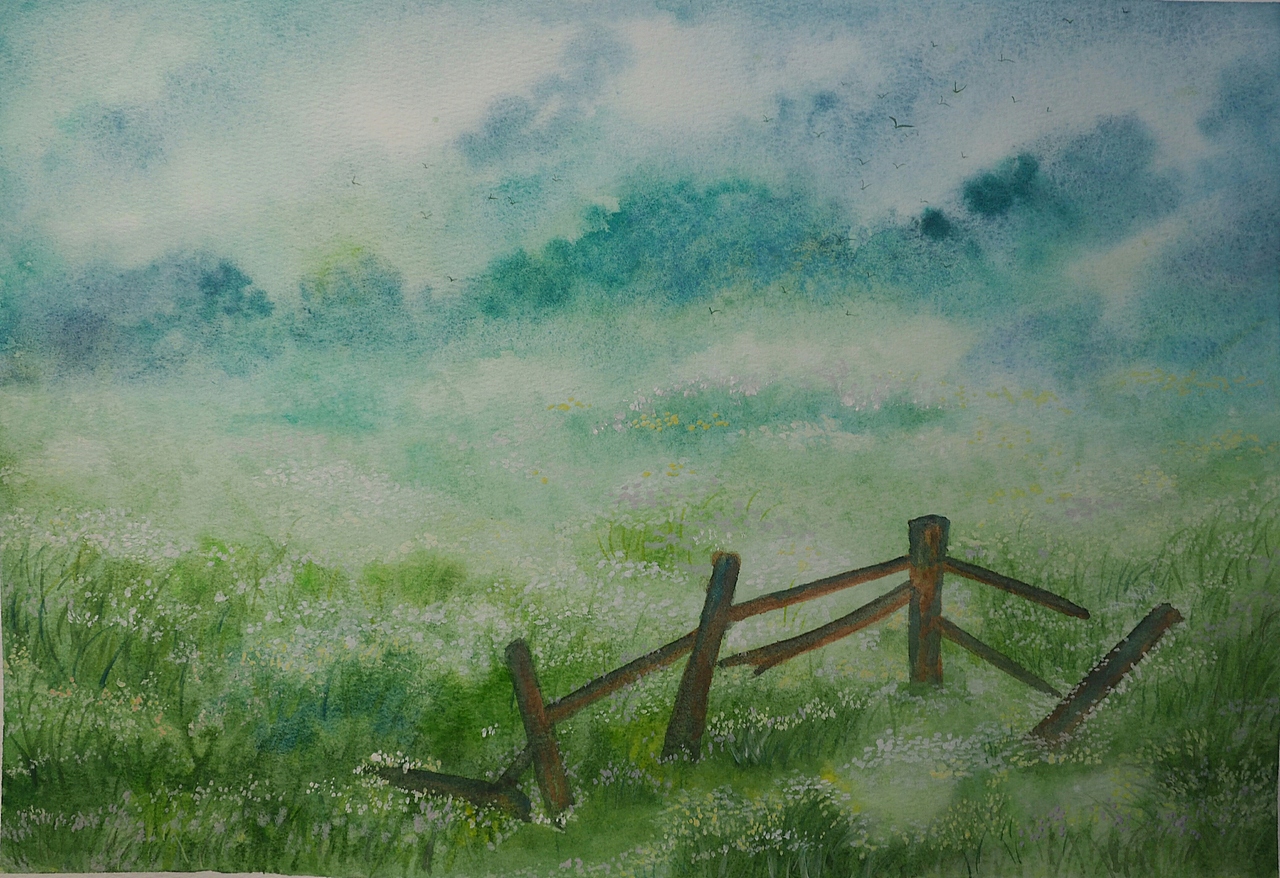 随心所画，水彩（图ZMTE4Mjc5NjYw） - 绘画 - 站酷设计师深海里的梦原创素材 - 站酷ZCOOL