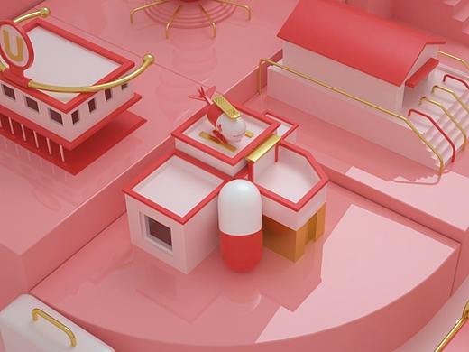 小场景（个人主页-ZNDA4NjIwNDg=） - 建筑/空间 - 站酷设计师爱吃牛肉干原创素材 - 站酷ZCOOL