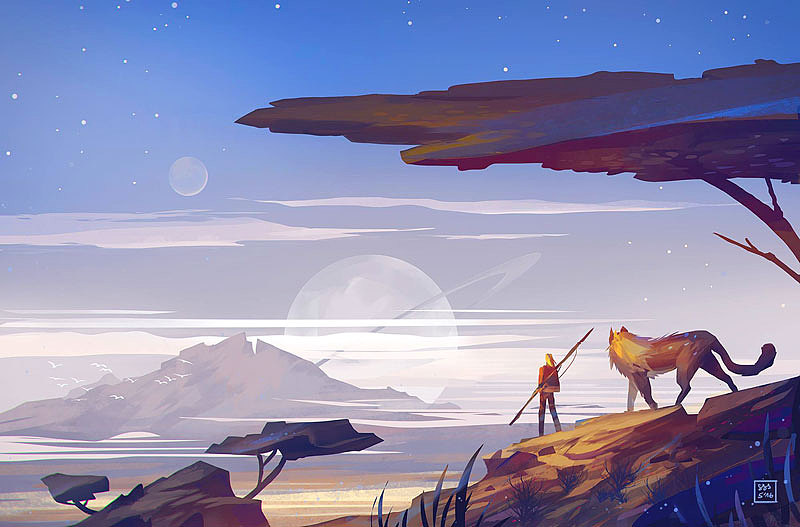 原画动漫场景,人物设计,光影处理,风格制作