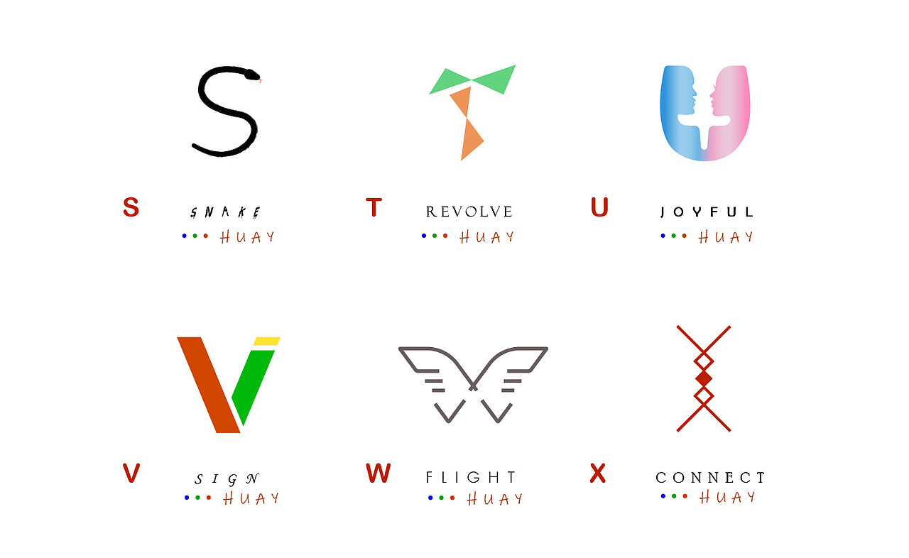 26个字母—标志 变形合集