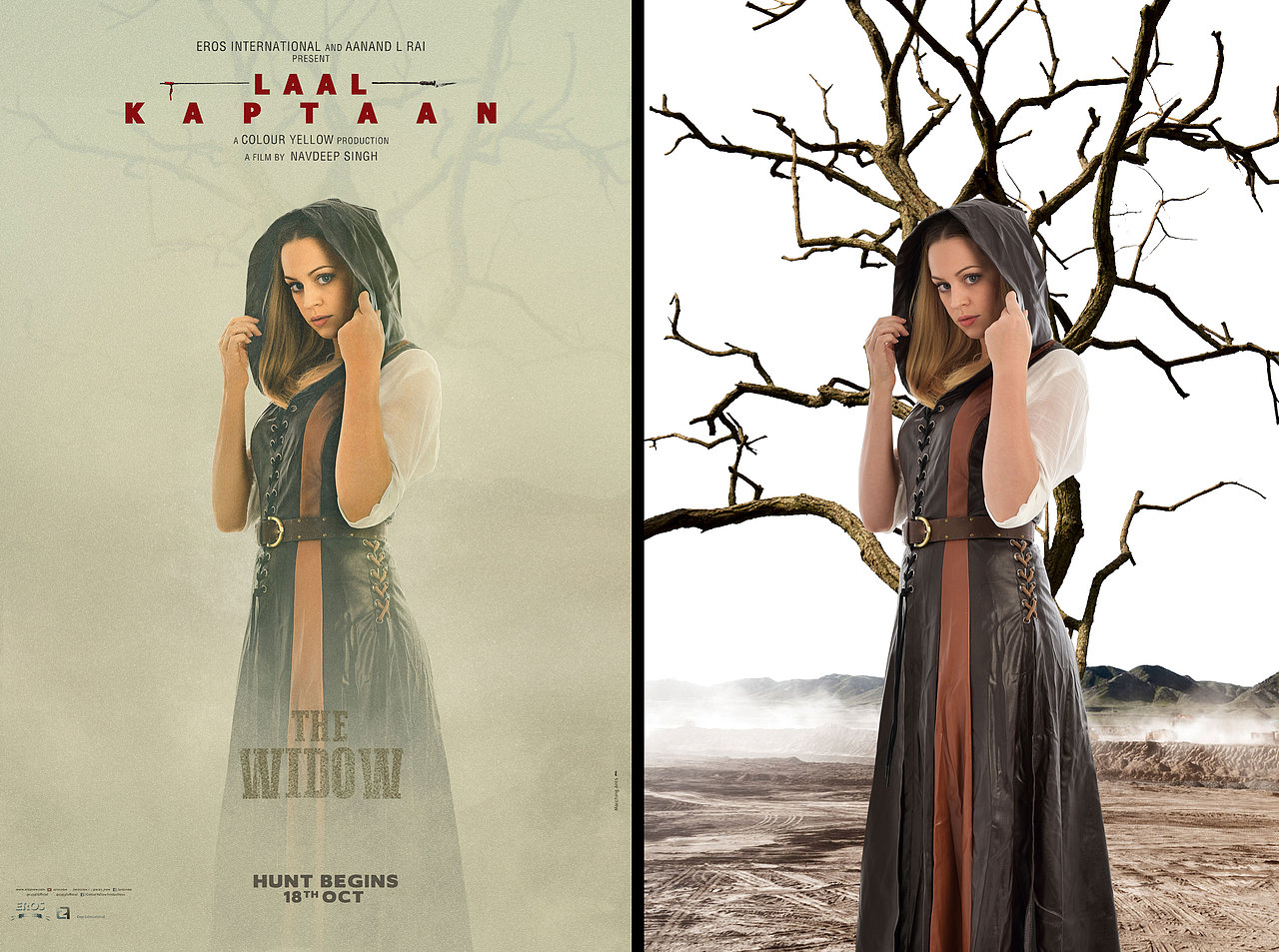 2021年下半年影视合成海报前后对比图