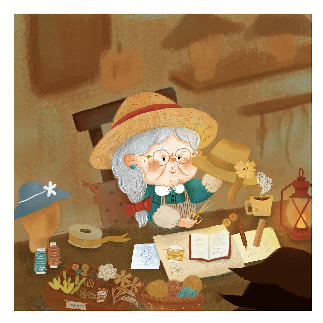 2021年插画练习总结（图ZMjkzNzc2MjQ4） - 儿童插画 - 站酷设计师張悠悠原创素材 - 站酷ZCOOL