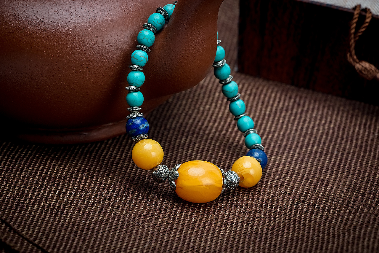 首饰 佛珠 玉佩 摄影