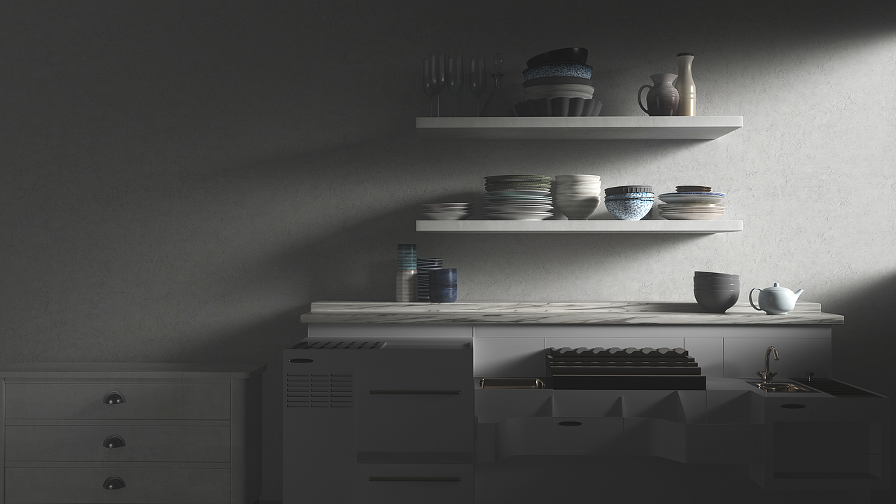 简易场景试渲染