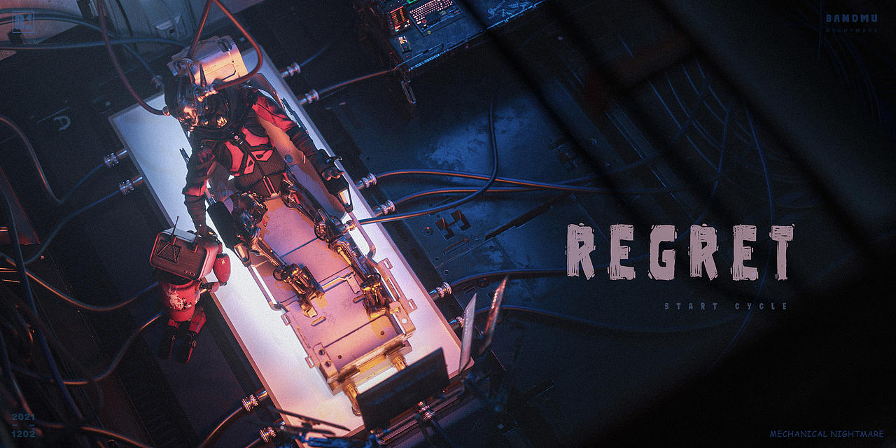 Mechanical Nightmares-机械梦魇（图ZMjU5MjExNTIw） - 其他三维 - 站酷设计师BandMu黑木原创素材 - 站酷ZCOOL