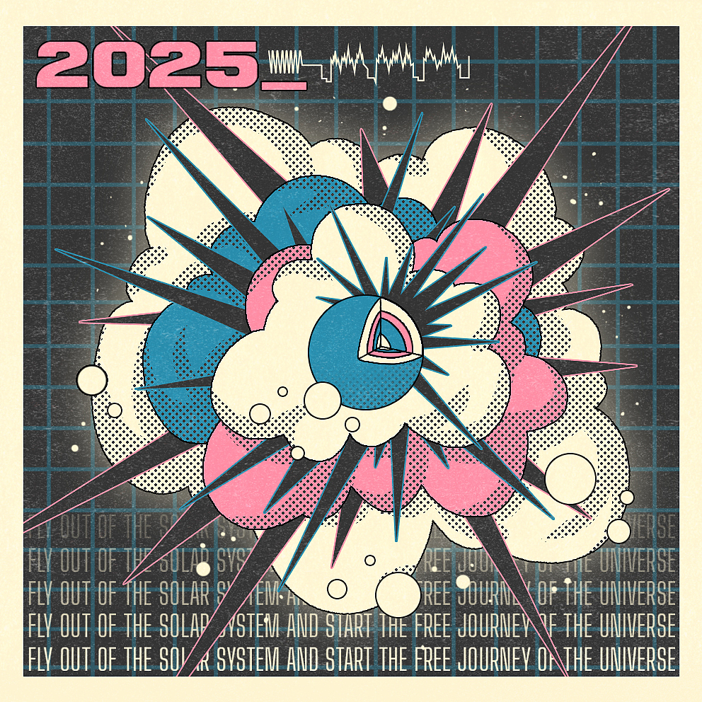 2021个人总结（图ZMjgyNzUzNTY4） - 新锐潮流插画 - 站酷设计师佳徍林Gagarin原创素材 - 站酷ZCOOL