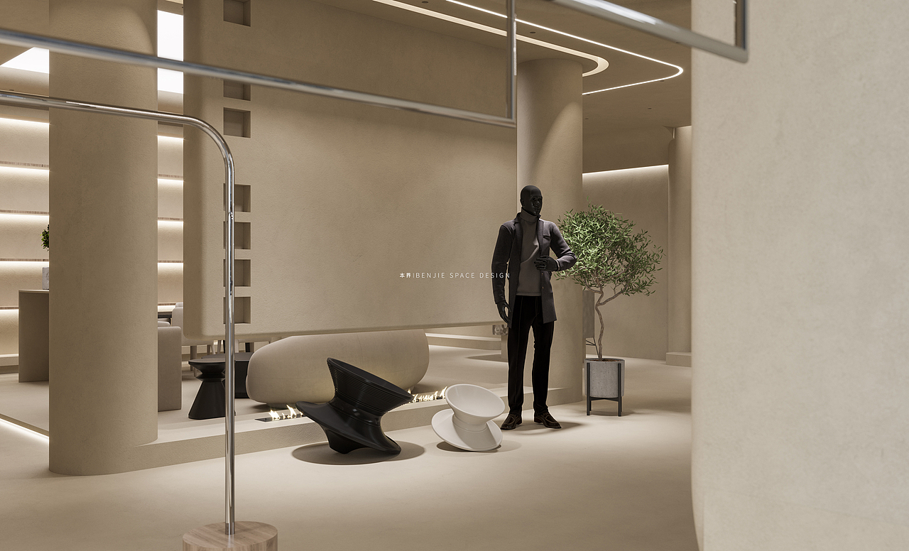 本界设计作品 l 当男装遇到侘寂风