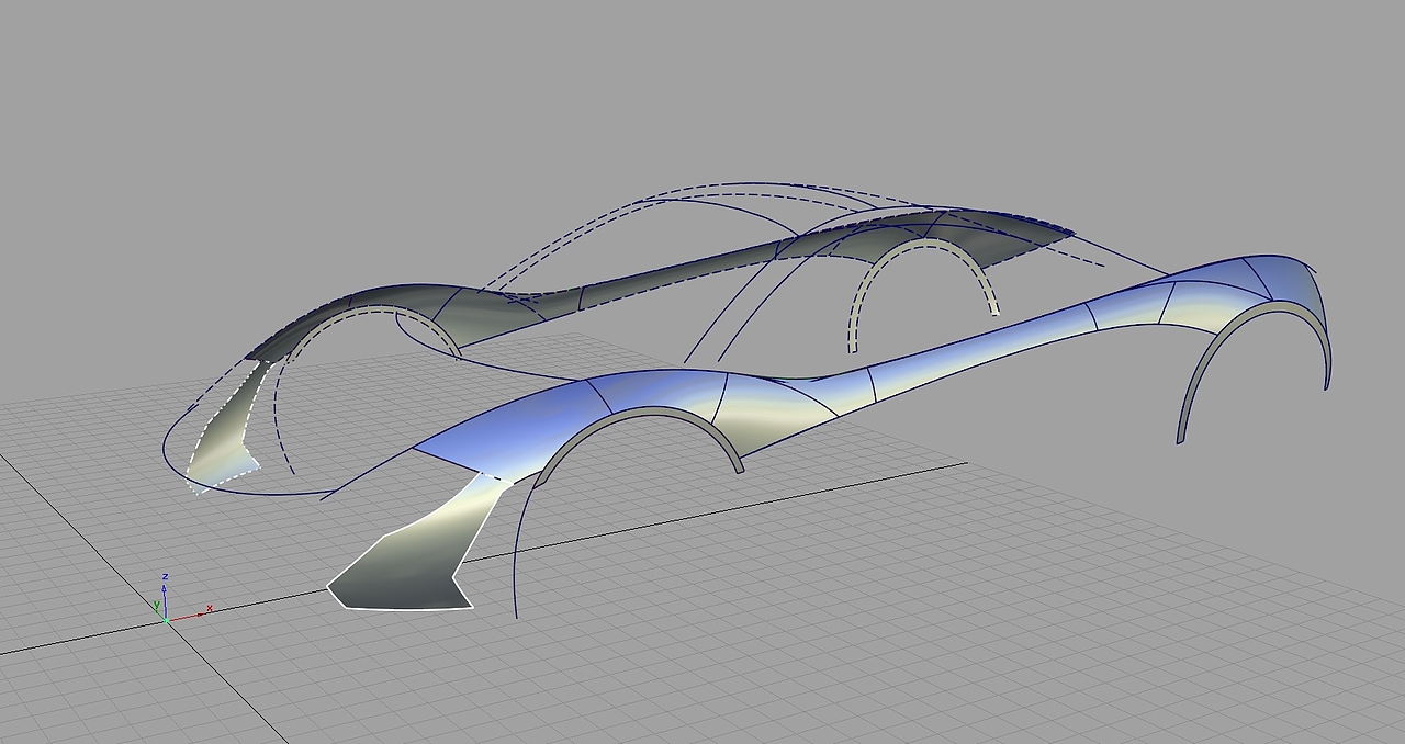 McLaren P1 Alias 建模教程（图ZOTM3OTY0NjA=） - 交通工具 - 站酷设计师Adleyou原创素材 - 站酷ZCOOL