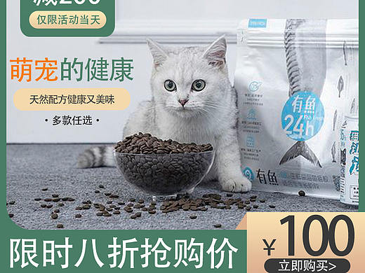 猫粮主图（个人主页-ZNDUyMDA5MjQ=） - 电商 - 站酷设计师不会跳水的猫原创素材 - 站酷ZCOOL