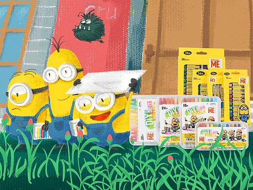 母亲节手绘蜡笔H5