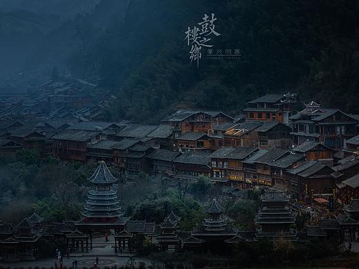 墨深的肇兴侗寨