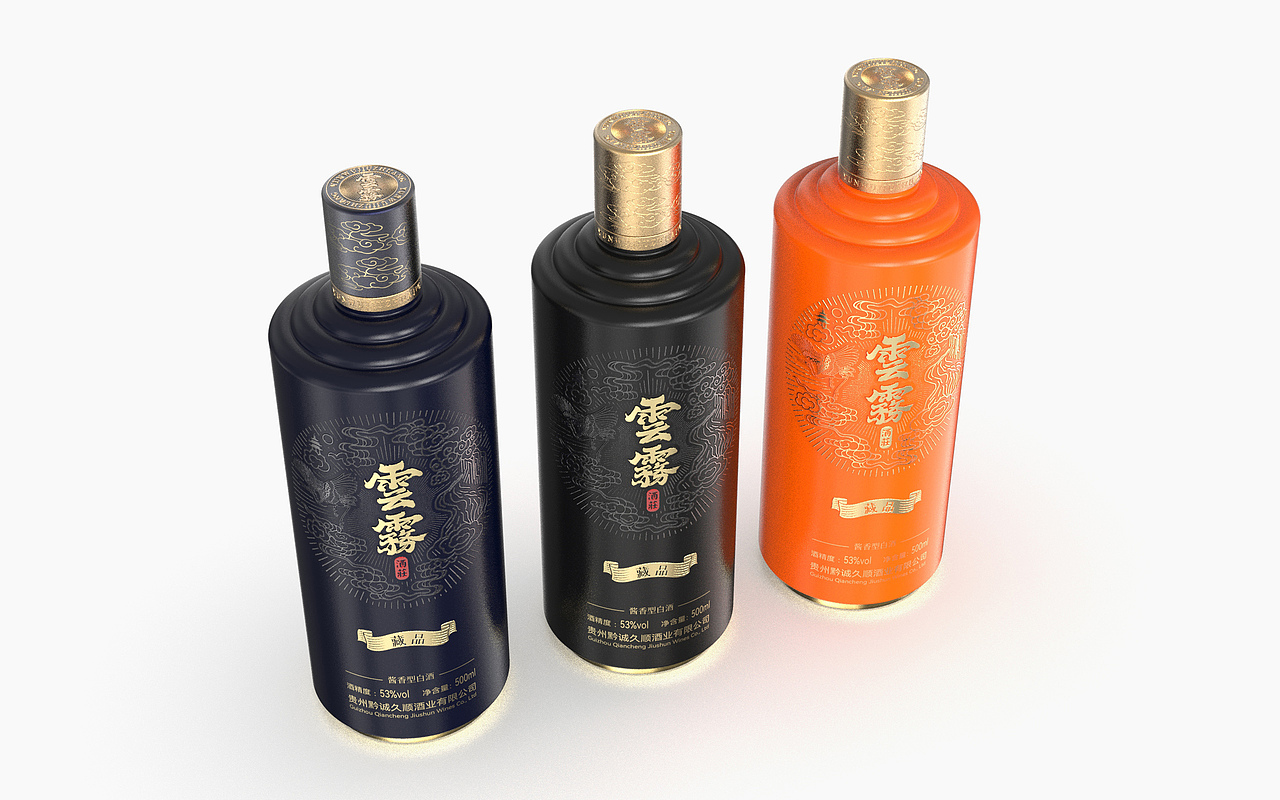 TINGFU.DESIGN 云雾酒庄 酱香酒包装设计（图ZMjg5MjQ3NjI0） - 包装 - 站酷设计师Tingfu原创素材 - 站酷ZCOOL