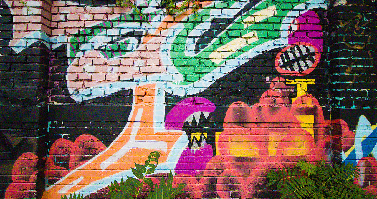 北京今日美术馆街区涂鸦（图ZMTMzMjE2NDg4） - 风光摄影 - 站酷设计师梦醒时分sr原创素材 - 站酷ZCOOL