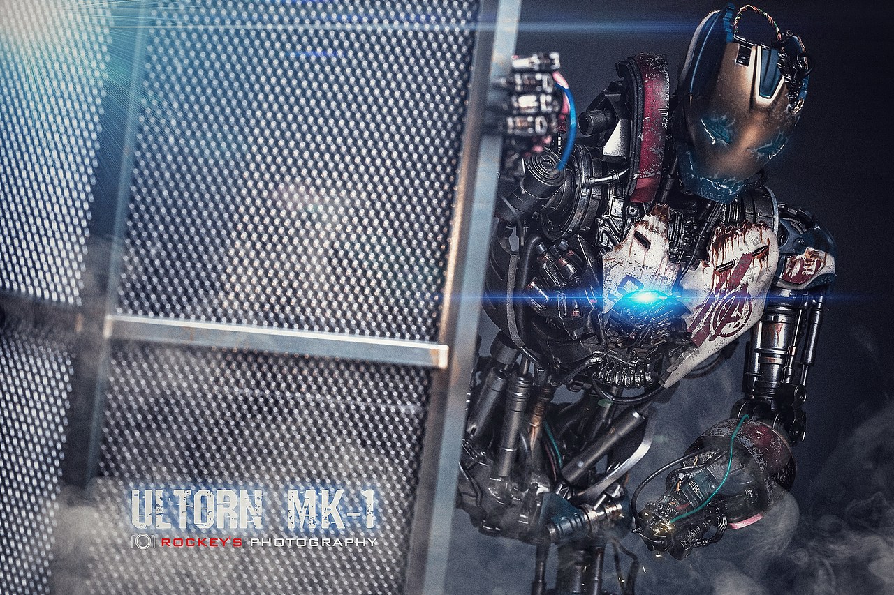 hottoys奥创mk1小拍