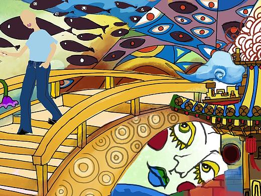 公园壁画设计稿1