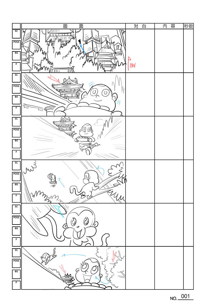 动画电影分镜头