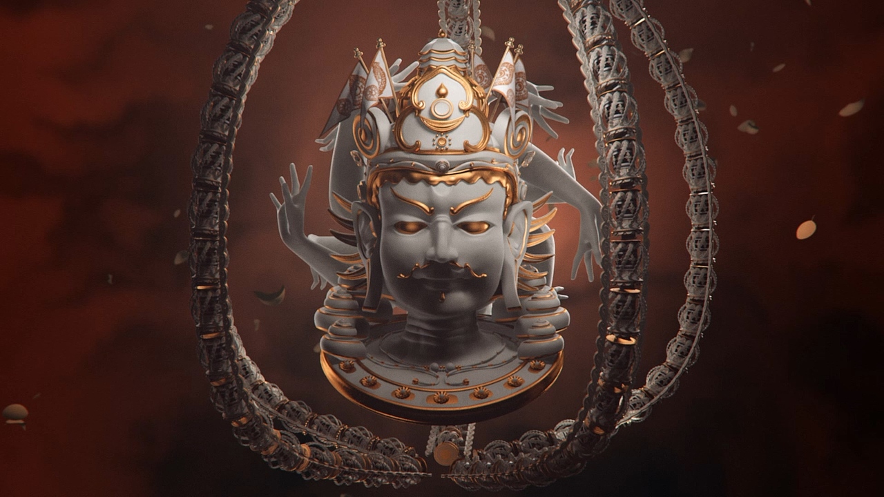 央视纪录片《香巴拉深处》片头cg三维动画制作教程