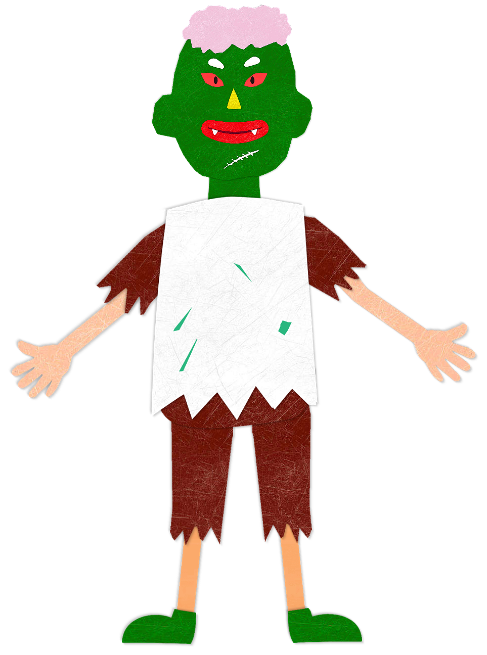 labo万圣节纸人2