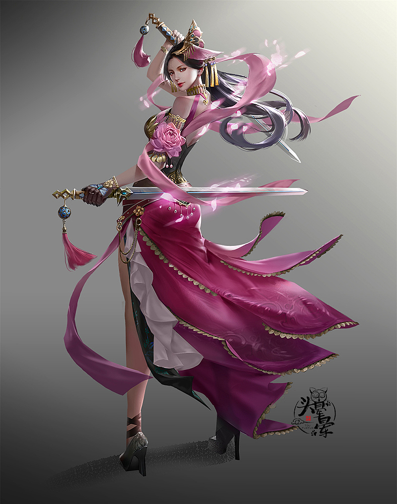 N年前的旧图，旧的不放新的不出~赶紧都放了~（图ZMjA3NDkzMjM2） - 游戏原画 - 站酷设计师头晕晕原创素材 - 站酷ZCOOL