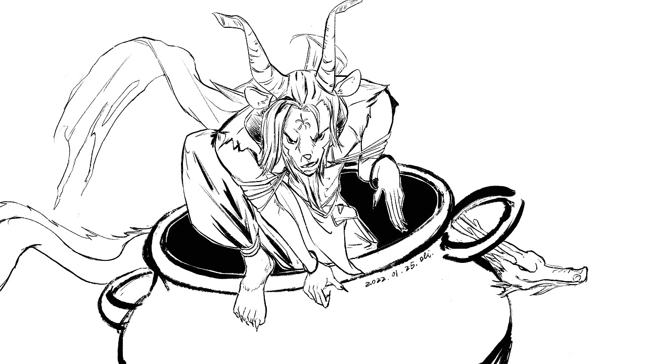 废土风西游记(一些简单的设定)|动漫|单幅漫画|奥莉杨 - 原创作品