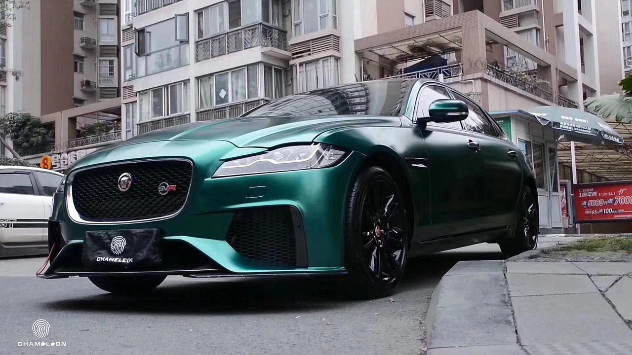 捷豹xfxfl改装升级svr大包围前杠前唇侧裙后杠