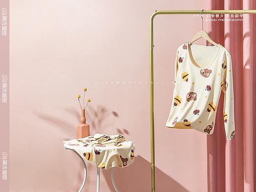 儿童家居服摄影丨简木视觉 × 男童女童内衣 产品拍摄