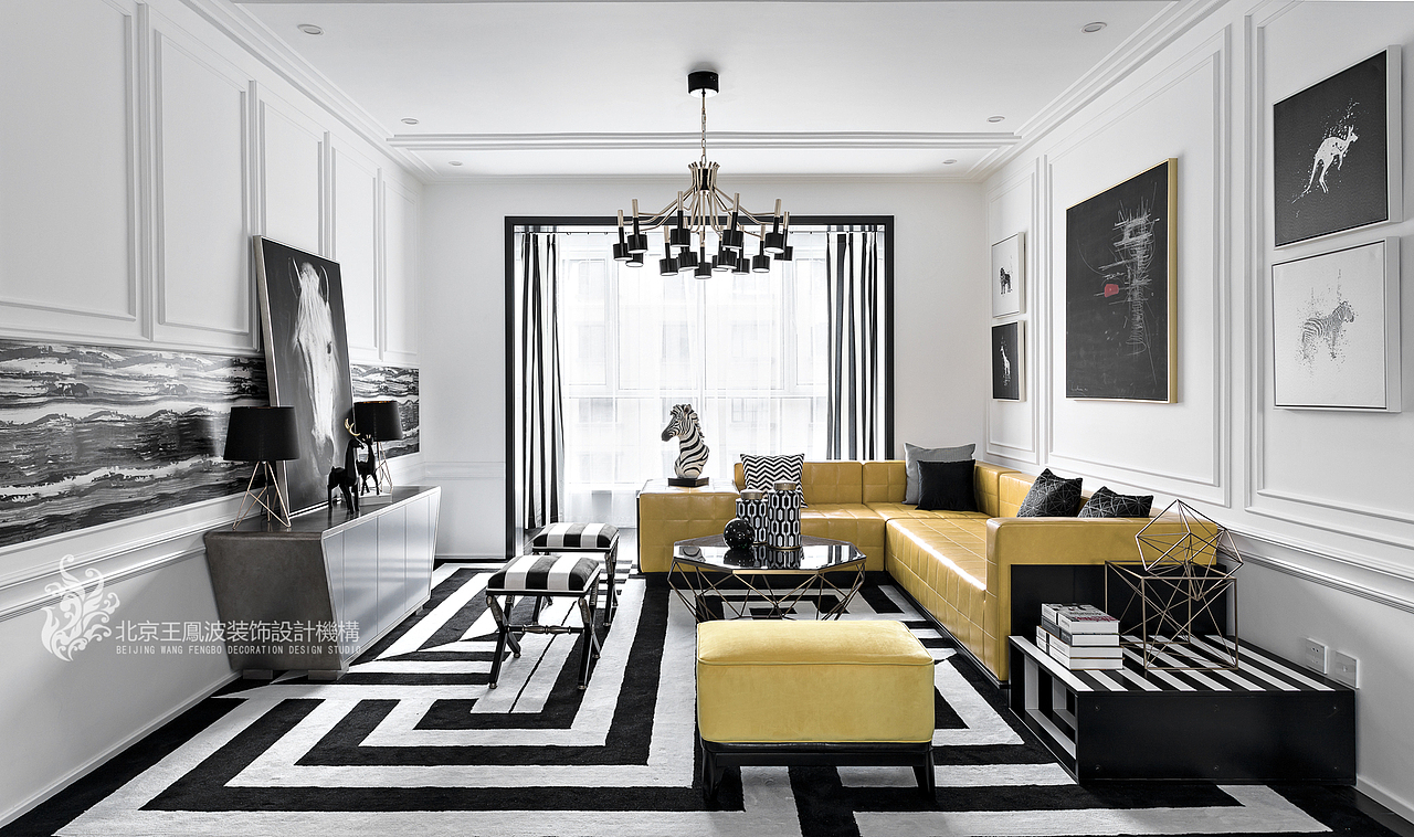 新城名苑样板房120平方米（图ZOTA3MTk2MTI=） - 家装设计 - 站酷设计师别墅设计公司原创素材 - 站酷ZCOOL