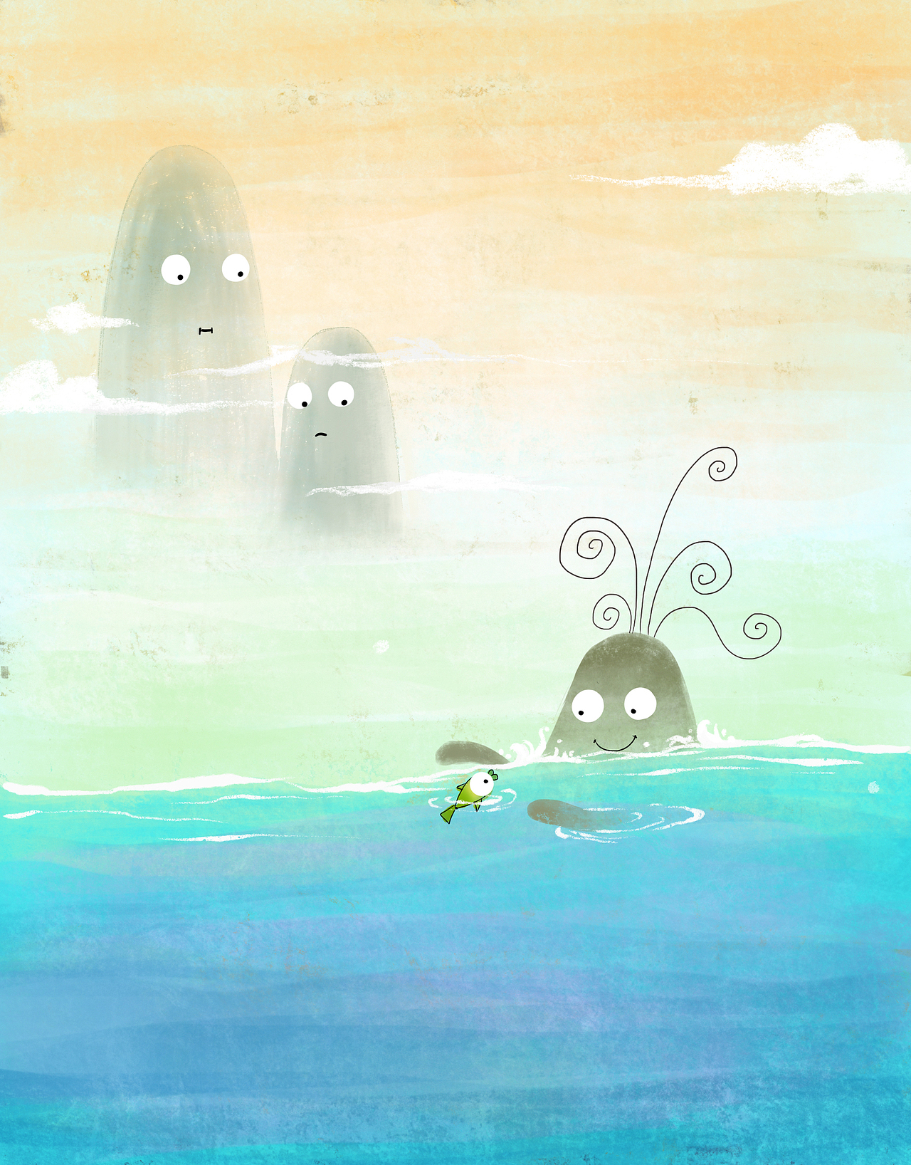 童心系列插画~（图ZOTYyNTY5MDQ=） - 儿童插画 - 站酷设计师阿啦琼原创素材 - 站酷ZCOOL