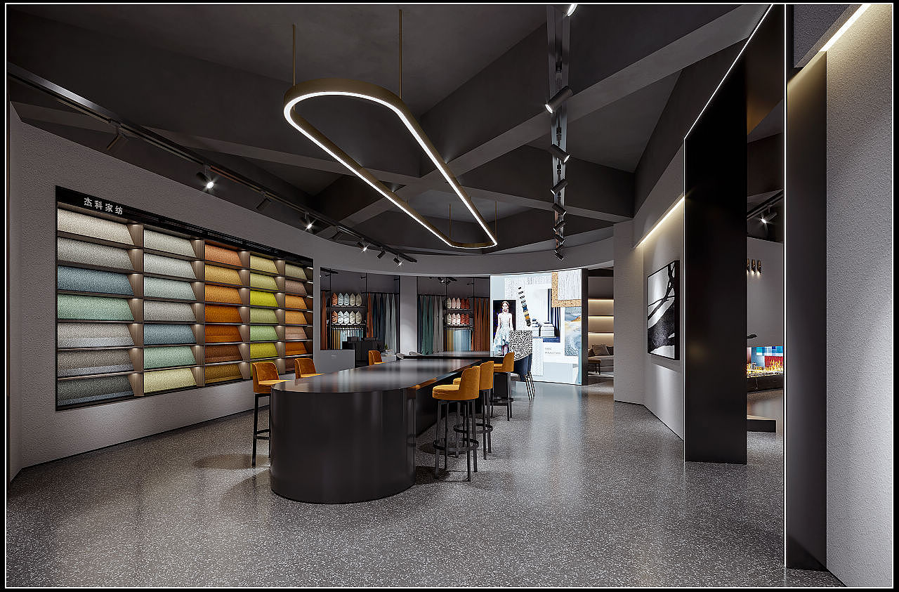 筋斗云效果图 办公展示