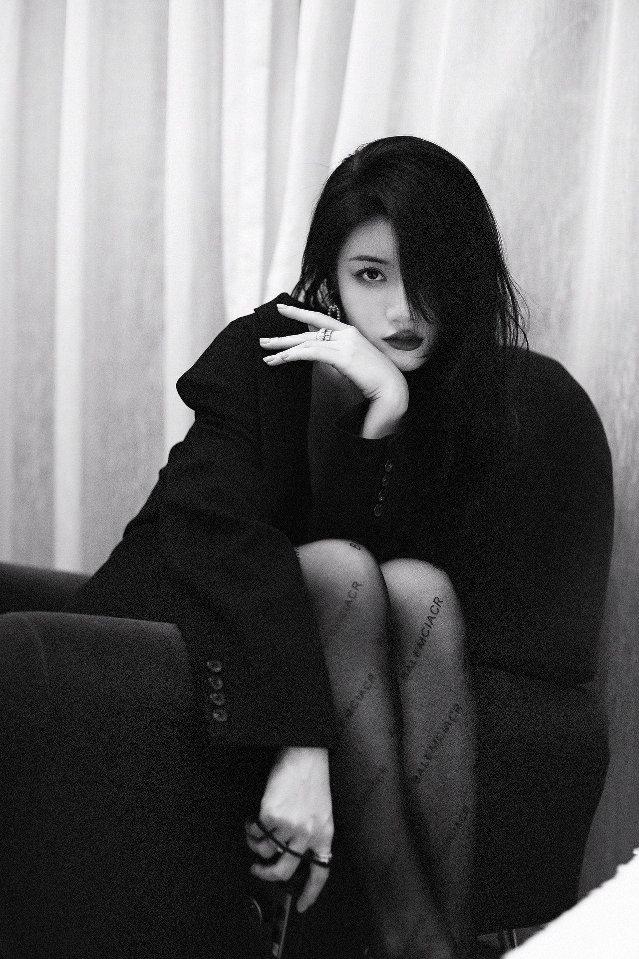 一组黑白胶片情绪风