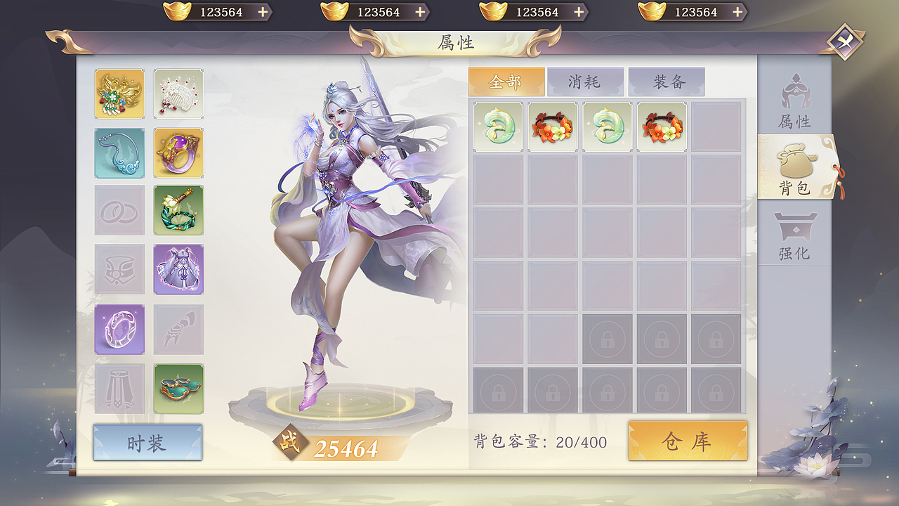 中国风虚拟项目（图ZMTM4MDYyMjY0） - 游戏UI - 站酷设计师woody啦啦啦原创素材 - 站酷ZCOOL