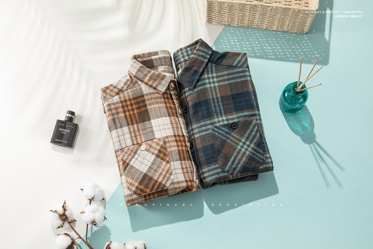 男士衬衫场景拍摄 ✖ 衬衣上衣类静物平铺摆拍产品摄影（图ZMTg4NTQ3OTQw） - 产品摄影 - 站酷设计师简木视觉原创素材 - 站酷ZCOOL