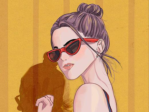 Girls（個人主頁-ZNTIwMjI0NjA=） - 創(chuàng)作習(xí)作 - 站酷設(shè)計師Qin的主頁原創(chuàng)素材 - 站酷ZCOOL