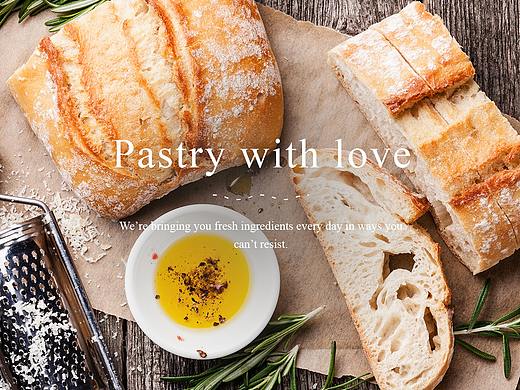 面包店网页设计